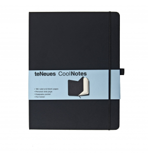 teNeues CoolNotes Black/Black XL