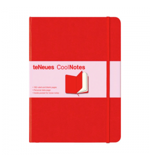 teNeues CoolNotes Red/Red XL