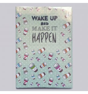 Stick'n'plan Недатированный планнер Wake Up And Make It Happen А5