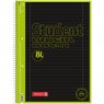 Тетрадь Brunnen Student Premium Black Neon в линейку А4