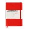 Leuchtturm1917 Еженедельник на 2015 год, неделя на развороте (Распродажа) Medium