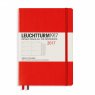 Leuchtturm1917 Еженедельник на 2017 год, неделя на развороте (Распродажа) Medium