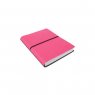 Ciak Duo Pink Green — итальянская записная книжка с двухцветной кожаной обложкой