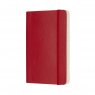 Записная книжка Moleskine Classic Soft (в клетку), Pocket, красная