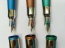 Cleo Skribent Chiffre 2000 Pearl Copper ручка перьевая F (темно-оранжевый / хром)