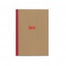 Foss paper Red Stripe Notebook A5
