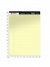 INDINOTES Legal Pad A4 (x10) c размерной линейкой