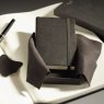 Leuchtturm1917 Leather Pocket Notebook Black (натуральная кожа)