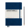 Leuchtturm1917 Medium Notebook Navy (темно-синий)