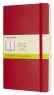 Записная книжка Moleskine Classic Soft (нелинованная), Large, красная