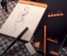 Rhodia R Premium Black Blank Pad №16 A5