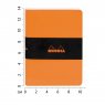 Rhodia ePure Orange Small c размерной линейкой