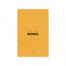 Rhodia Orange A4 Legal Pad Yellow Perforation №19 LINED