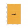 Rhodia Orange A4 Pad stapled perforation c размерной линейкой