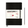 Leuchtturm1917 Еженедельник-блокнот на 2023 год, Soft Cover, неделя на странице, Black (черный) А5 Medium