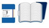 Записная книжка Moleskine Volant (в линейку, 2 шт.), Large, синяя