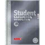 Тетрадь Brunnen Student Premium Metallic в клетку А4