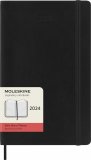 Ежедневник Moleskine Classic Soft (2024), Large, черный