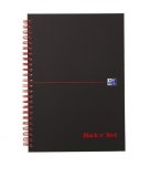 Тетрадь Oxford Black n' Red Wirebound A5