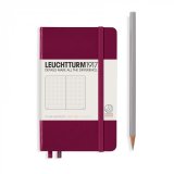 Leuchtturm1917 Pocket Notebook Port Red (винный)