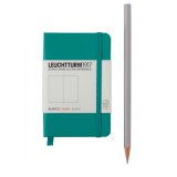 Leuchtturm1917 Mini Notebook Emerald (изумрудный)