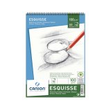 Альбом для графики Canson Esquisse A3 спираль по короткой стороне