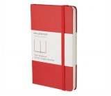 Записная книжка Moleskine Classic (нелинованная), Pocket, красная