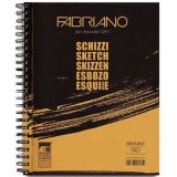 Fabriano Schizzi - блокнот для графики и каллиграфии A5 спираль по длинной стороне (уцененный товар)