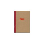 Foss paper Red Stripe Notebook A6