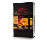 Записная книжка Moleskine Hobbit-2 (нелинованная), Pocket, чёрная