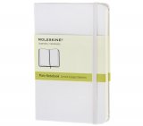 Записная книжка Moleskine Classic (нелинованная), Pocket, белая