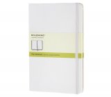 Записная книжка Moleskine Classic (нелинованная), Large, белая