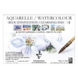 Clairefontaine альбом склейка Watercolor Learning Pad №1 A4