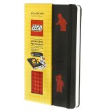 Нелинованная записная книжка Moleskine Lego (черная)