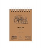 SMLT Скетчбук Sketch Pad Natural Brown на спирали А4