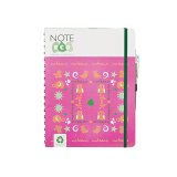 Note Eco Pink Garden A4-