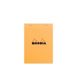 Rhodia Basics Orange A5 №16 Yellow Pad stapled