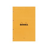 Rhodia Orange A4 Legal Pad Yellow Perforation №19 LINED