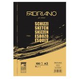 Fabriano Schizzi - блокнот-склейка для графики и каллиграфии A3