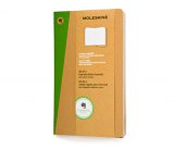 Записная книжка Moleskine Evernote Cahier (в линейку), Large, бежевая (2шт.)