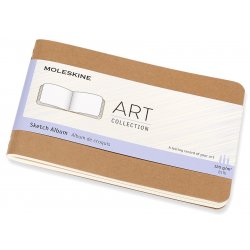 Альбом для рисования Moleskine Art Cahier Sketch Album, Pocket, бежевый