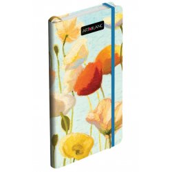 Дизайнерская записная книжка Art Blanc Fleur (в линейку), A6