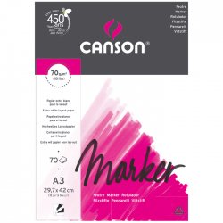 Canson Marker Layout — склейка для маркеров и каппилярных ручек A3
