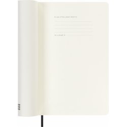 Moleskine Еженедельник Classic Soft Weekly (2024), Large, черный