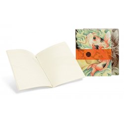 Набор записных книжек в линейку Moleskine Cover Art (Carp Fish)