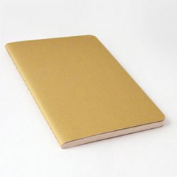 Еженедельник Moleskine Cahier (2012), горчичный