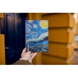 Manuscript Van Gogh 1889 S скетчбук с открытым переплетом А5
