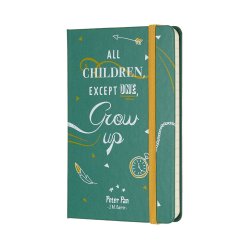 Записная книжка Moleskine Peter Pan (в линейку), Pocket, зеленая