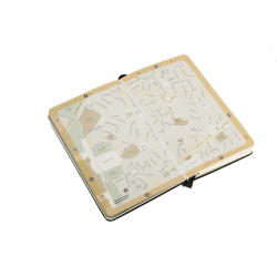 Записная книжка Moleskine Сity Notebook (Madrid), Pocket, черная