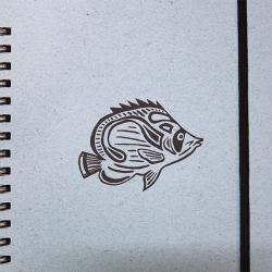 All Write Скетчбук для маркеров Blue Fish, A5